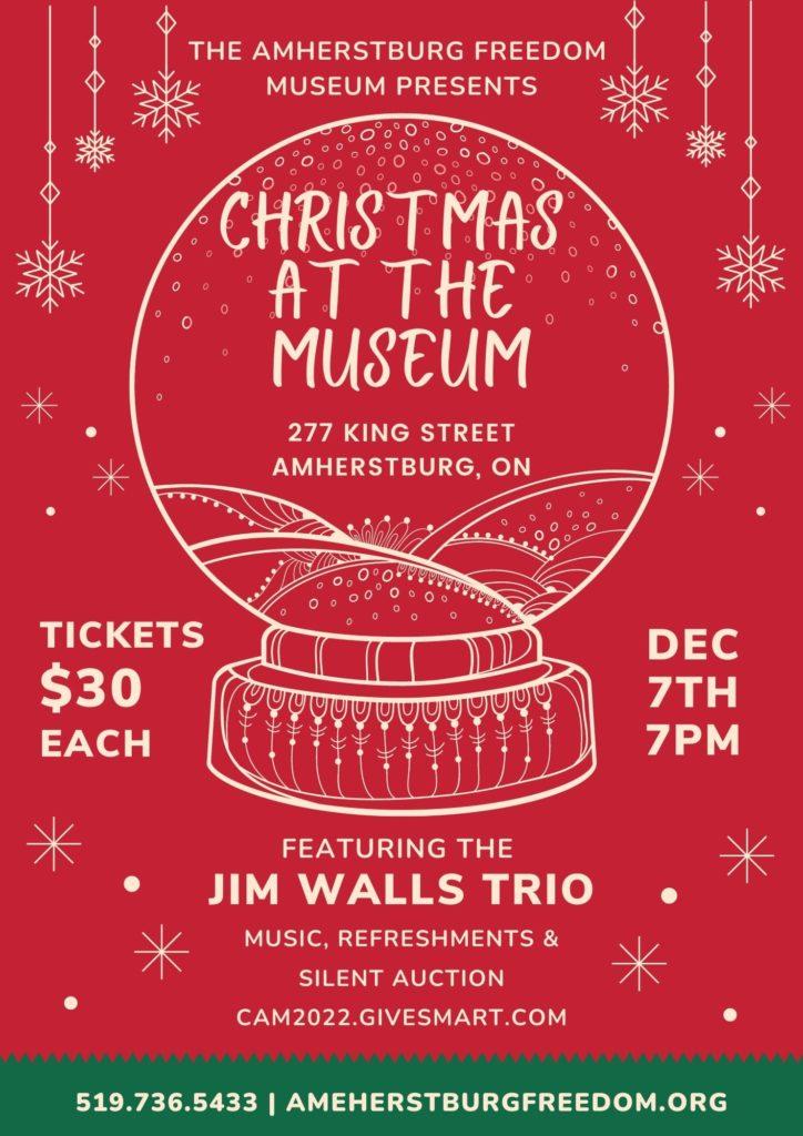 Christmas At The Museum Poster