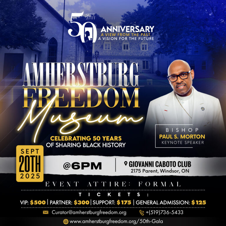 50th Anniversary Poster Featuring Bishop Paul S Morton