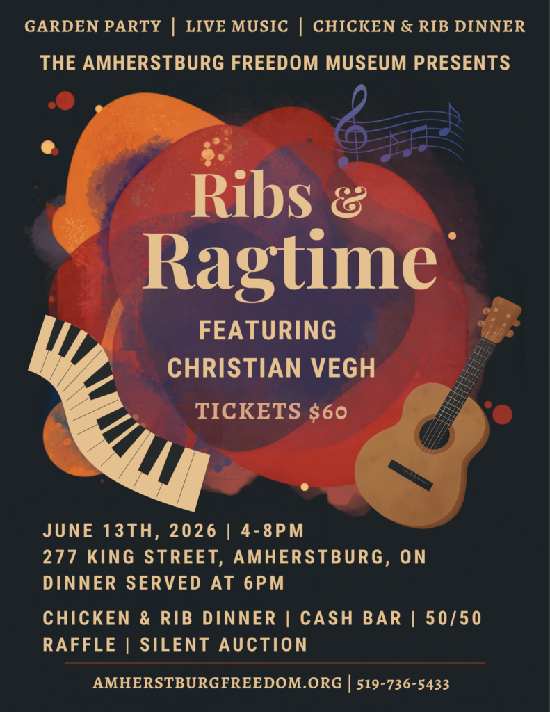 Ribs & Ragtime Poster June 13, 2026