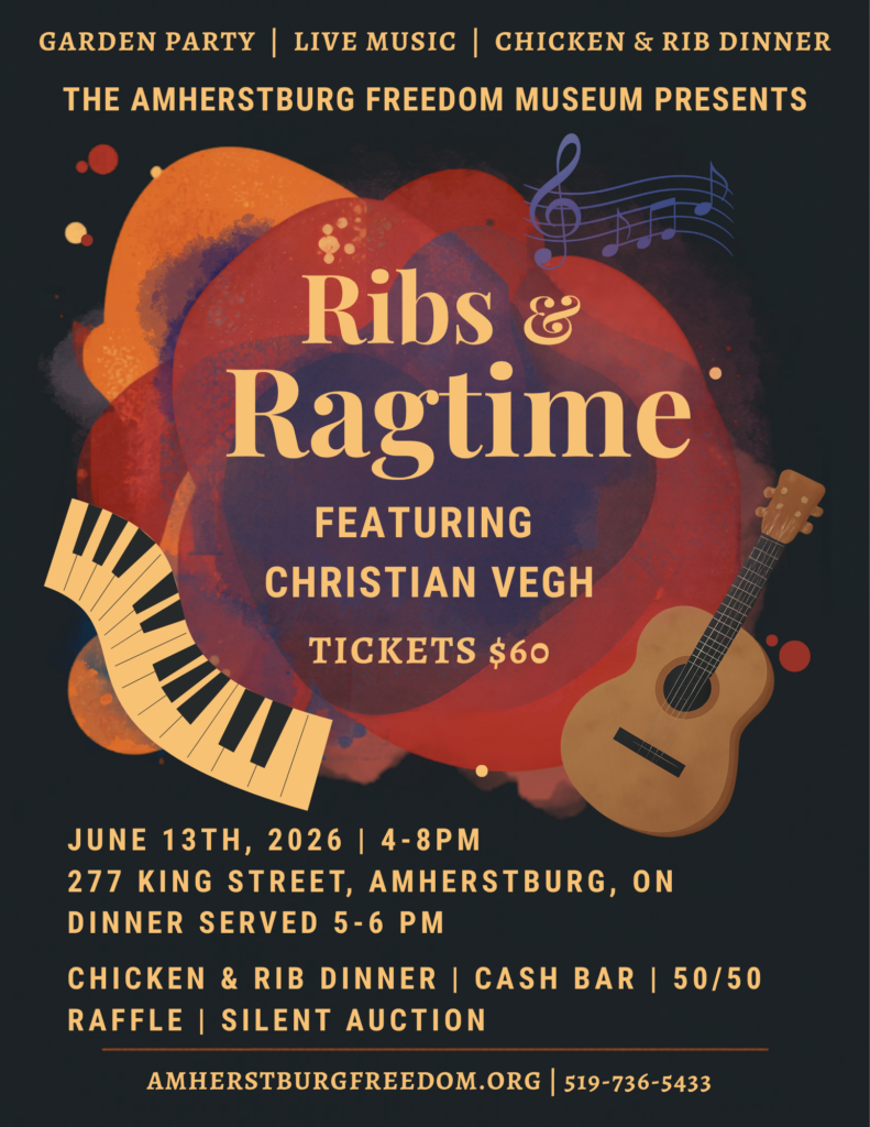 Ribs & Ragtime Poster June 13, 2026